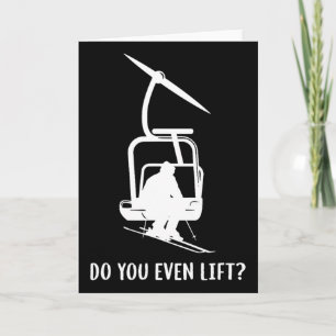 Grappig Til Je Wel Skiën  Kaart