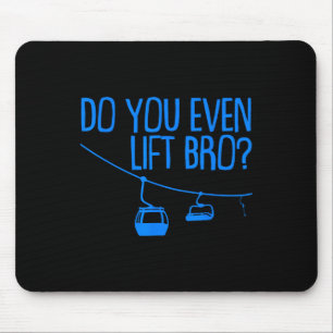 Grappig Til Je Wel Sport Bro Cadeau Schattige Ski Muismat