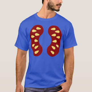 Grappig Tomato Slice Kostuum T-shirt