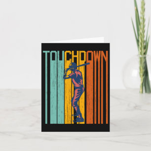 Grappig Touchdown Honkbal Football T-shirt Door El Kaart