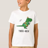 Grappig Tree-Rex Christmas T-shirt (Voorkant)