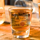 Grappig Trendy Script  Typografie Shot glass Shot Glas