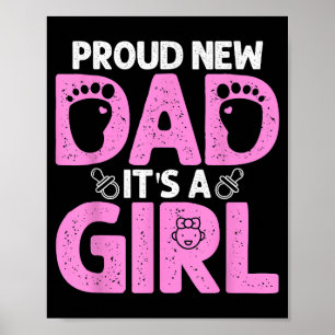 Grappig Trots Nieuwe Vader Cadeau Voor Mannen Vade Poster