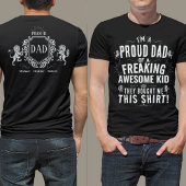 Grappig Trotse Vader Geweldige Kind  Style Gift T-shirt