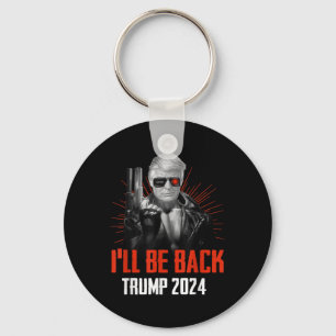 Grappig Trump 2024 45 47 Trumpinator komt terug Sleutelhanger