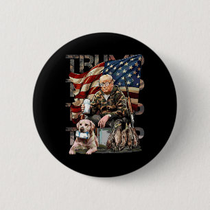 Grappig Trump 45 47 Jachtbier Ducks Amerikaanse vl Ronde Button 5,7 Cm
