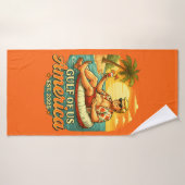 Grappig Trump Amerika's Golf 2025 Badhanddoek (Badhanddoek)