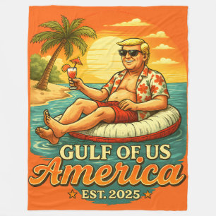 Grappig Trump Amerika's Golf 2025 Fleece Deken