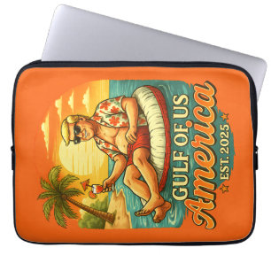 Grappig Trump Amerika's Golf 2025 Laptop Sleeve
