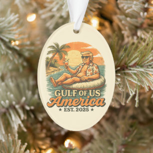 Grappig Trump Amerika's Golf 2025 Ornament