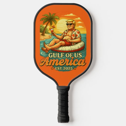  Grappig Trump Amerika's Golf 2025 Pickleball Paddle (Voorkant)