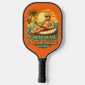  Grappig Trump Amerika's Golf 2025 Pickleball Paddle (Achterkant)