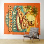  Grappig Trump Amerika's Golf 2025 Wandkleed (In Situ (horizontaal))