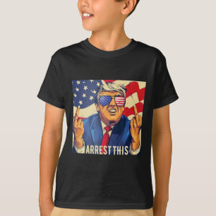 Grappig Trump arresteer deze 4 juli 2024 T-shirt