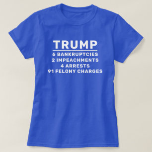 Grappig Trump door de cijfers T-shirt