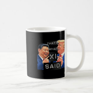 Grappig Trump en Xi lachen Shirt - dat is wat ze Koffiemok