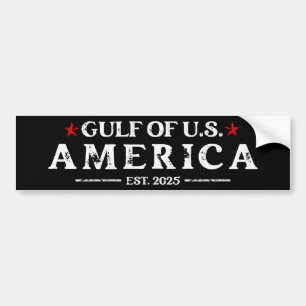 Grappig Trump Golf van Amerika 2025 4 juli Bumpersticker