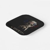 Grappig Trump Golf van Amerika 2025 4 juli Papieren Bordje (Gebogen)