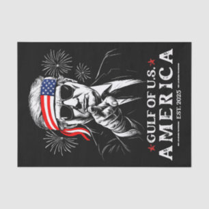 Grappig Trump Golf van Amerika 2025 4 juli Tissuepapier