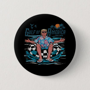 Grappig Trump Golf van Amerika 2025 Trump Merchand Ronde Button 5,7 Cm