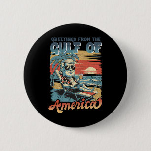 Grappig Trump Golf van Amerika 2025 Trump Merchand Ronde Button 5,7 Cm