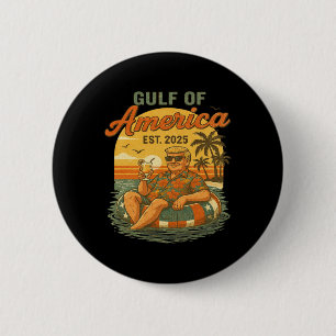 Grappig Trump Golf van Amerika 2025 Trump Merchand Ronde Button 5,7 Cm