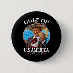 Grappig Trump Golf van Amerika 2025 Trump Merchand Ronde Button 5,7 Cm