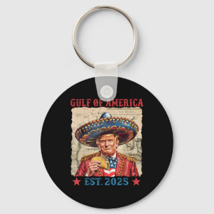 Grappig Trump Golf van Amerika 2025 Trump Taco Mex Sleutelhanger