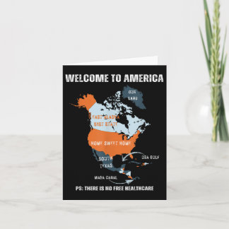 Grappig Trump Groenland Panamakanaal Canada Mexico Kaart