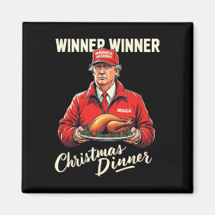 Grappig Trump Humor Winner Kerstdiner M Magneet