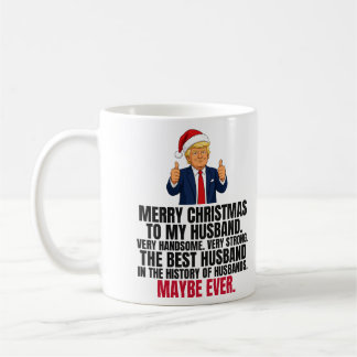 Grappig Trump Kerstcadeau voor Echter Koffiemok