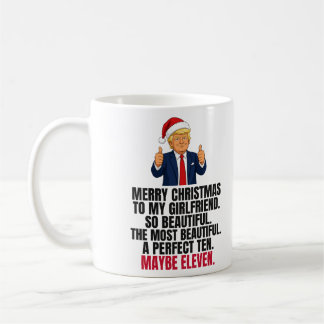 Grappig Trump Kerstcadeau voor Vriendin Koffiemok