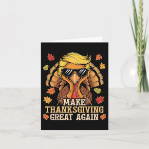 Grappig Trump maakt Thanksgiving weer geweldig Tur Kaart