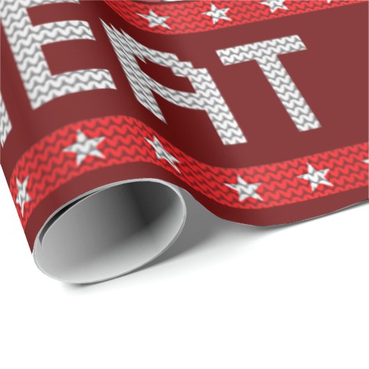 Grappig Trump Make Christmas Great Again Mok Shot Cadeaupapier (Rol Hoek)