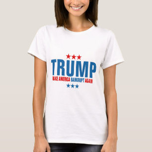 Grappig Trump-maken Amerika weer failliet T-shirt