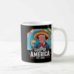 Grappig Trump Shirt Amerika's Golf Est 2025 Trump Koffiemok