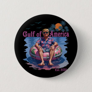 Grappig Trump Shirt Golf van Amerika 2025 Trump Me Ronde Button 5,7 Cm