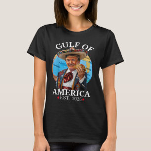 Grappig Trump Shirt Golf van Amerika EST 2025