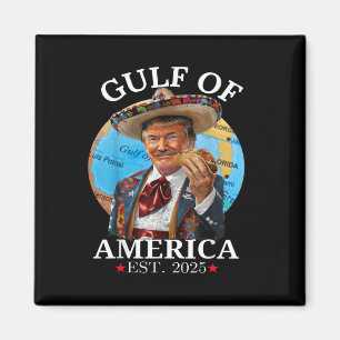 Grappig Trump Shirt Golf van Amerika EST 2025 _1 Magneet