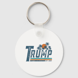 Grappig Trump Shirt Golf van Amerika EST 2025 (2 s Sleutelhanger