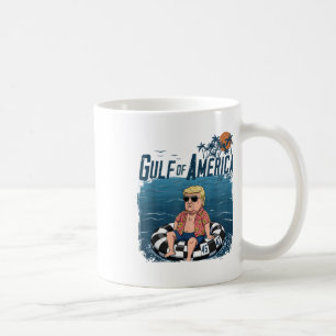 Grappig Trump Shirt Golf van Amerika EST 2025 4e Koffiemok