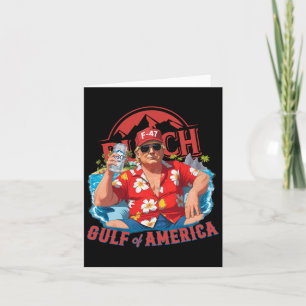 Grappig Trump Shirt Golf van Amerika EST 2025 Drin Kaart