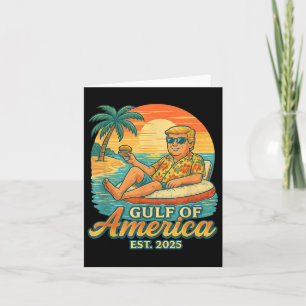 Grappig Trump Shirt Golf van Amerika EST 2025 Kaart