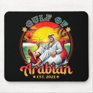 Grappig Trump Shirt Golf van Arabische EST 2025 Gr Muismat