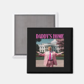 Grappig Trump Shirt Home Mannen Vrouwen Magneet (Voorkant / Achterkant)