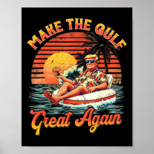 Grappig Trump Shirt Maak De Golf Geweldig Trump Me Poster
