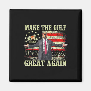 Grappig Trump Shirt Maak De Golf Groots Opnieuw Tr Magneet