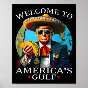 Grappig Trump Shirt Nacho Golf Niet Meer Trump Mer Poster