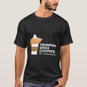 Grappig Trump Shirt Trumpkin Spice Covfefe