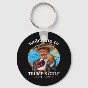 Grappig Trump Shirt Welkom in Trumps Golf Trump Me Sleutelhanger